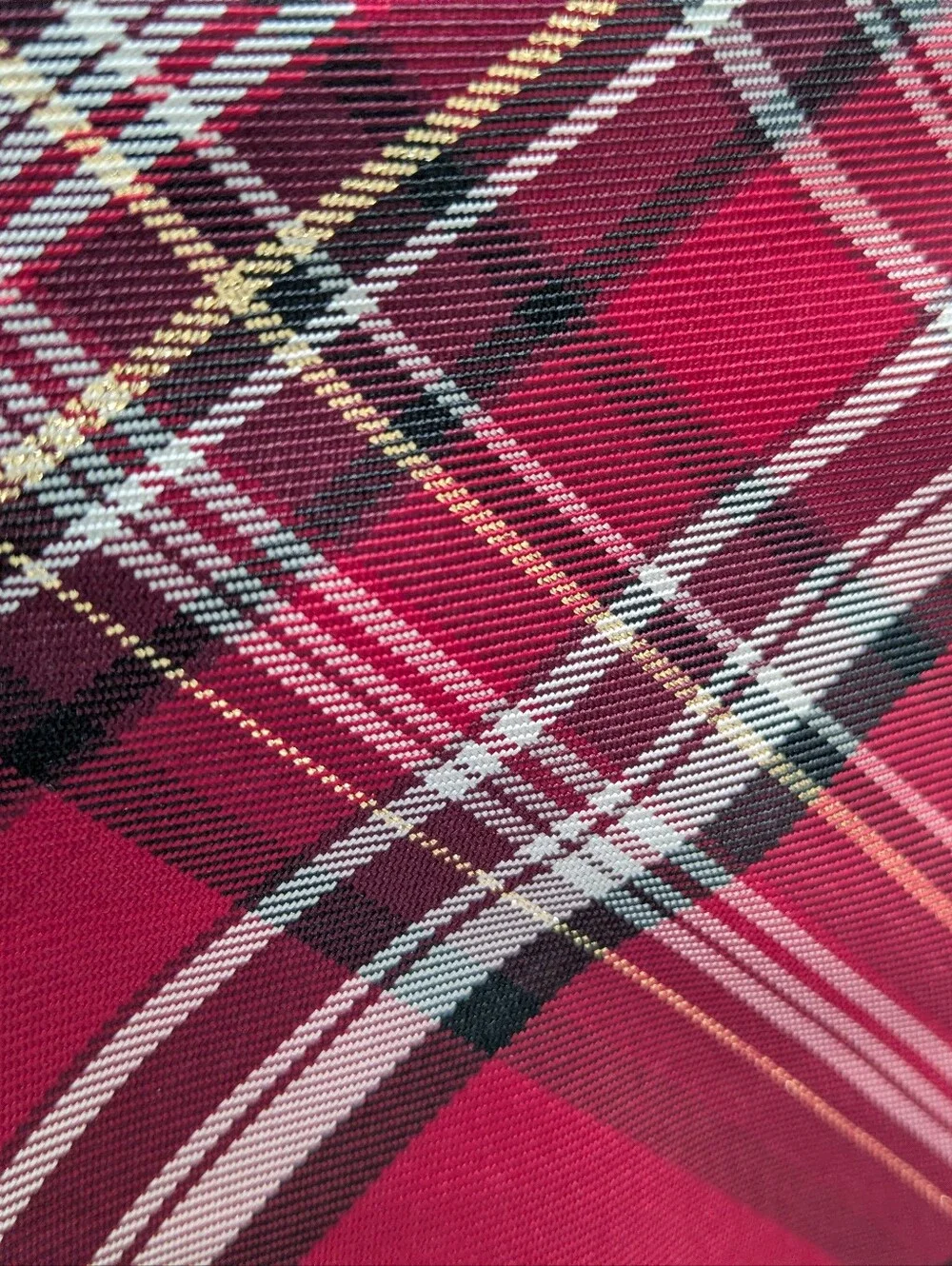 The Children's Place Girls Red Plaid Satin Bow Bubble Dress NWT Size 8